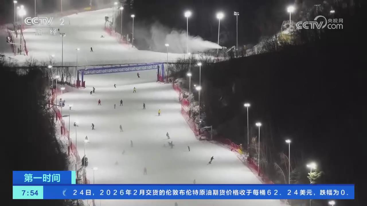 【央視關(guān)注河南】多地雪場陸續(xù)開板 客流持續(xù)攀升