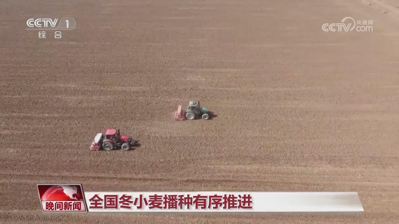 【央視關(guān)注河南】冬小麥播種有序推進(jìn)