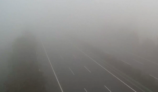 因雾，今晨河南多条高速路段禁止多有车辆上站！