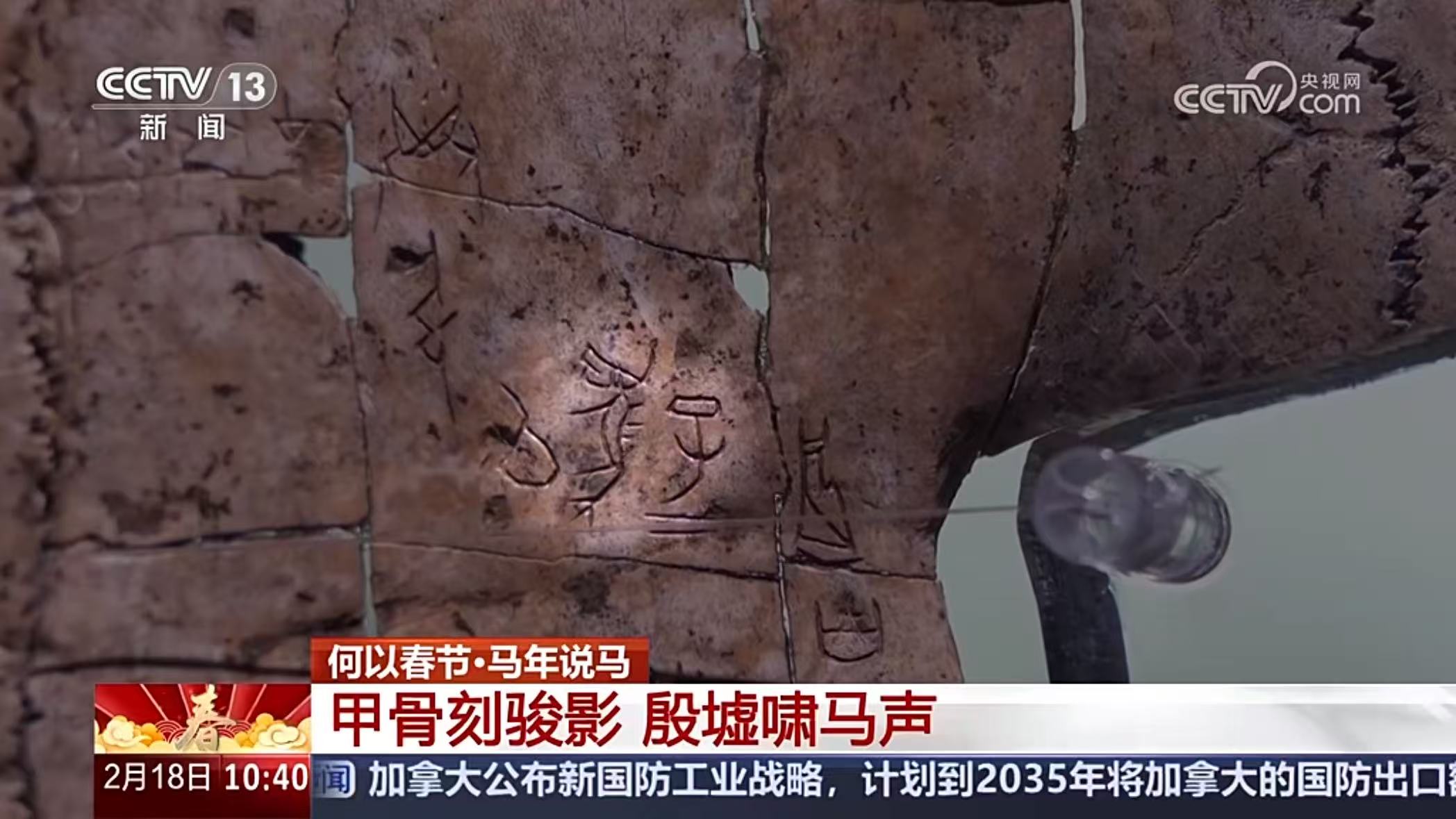 【央視關注河南安陽】甲骨刻駿影 殷墟嘯馬聲