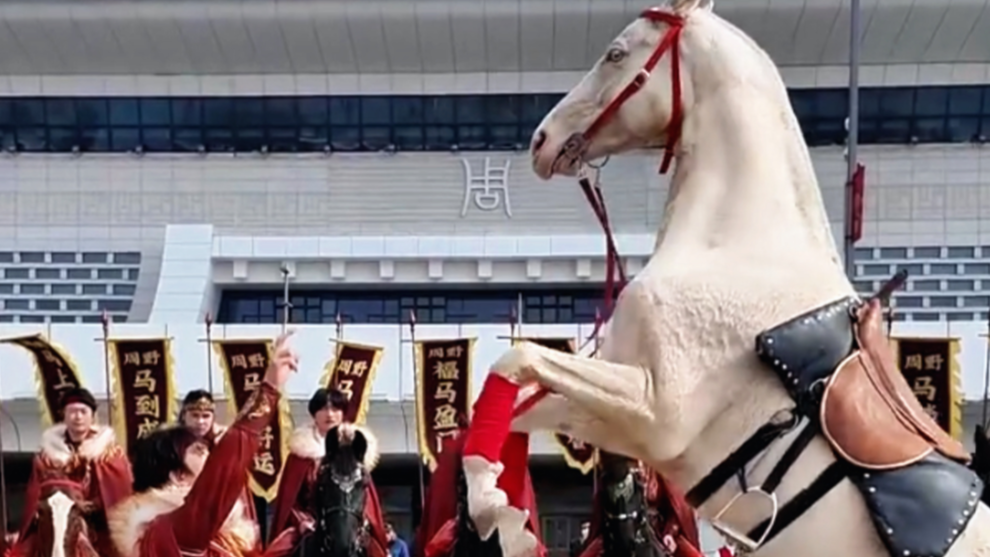 骏马迎客，热汤暖心 周口高铁东站盛情迎接游子归乡