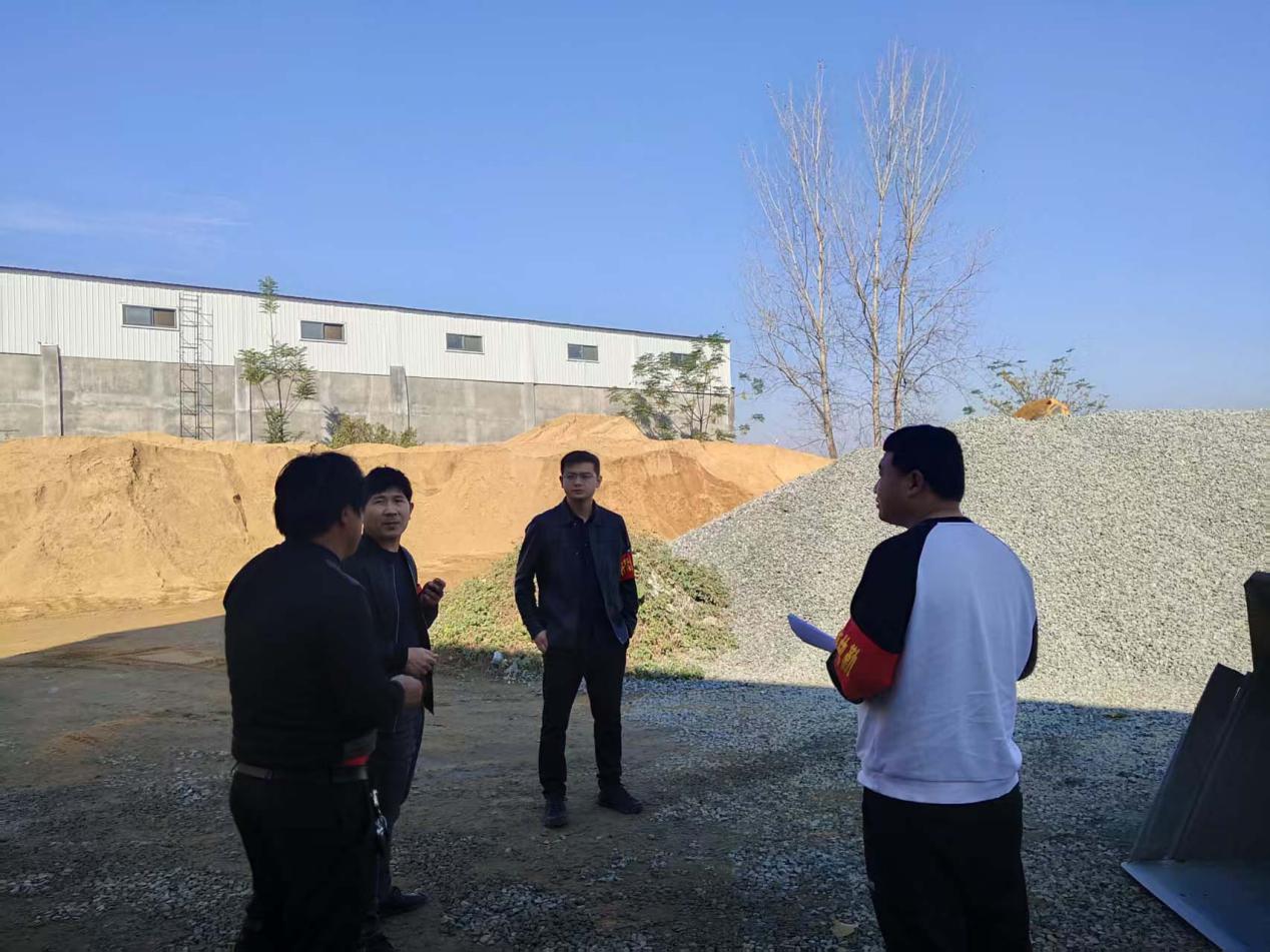 新蔡县棠村镇:砂石厂治理抗污染 守护蓝天保民生