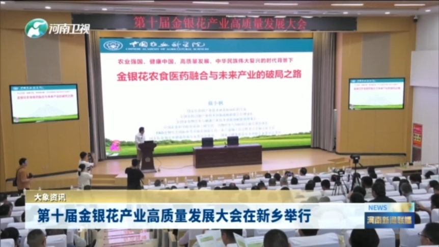 第十届金银花产业高质量发展大会在新乡举行