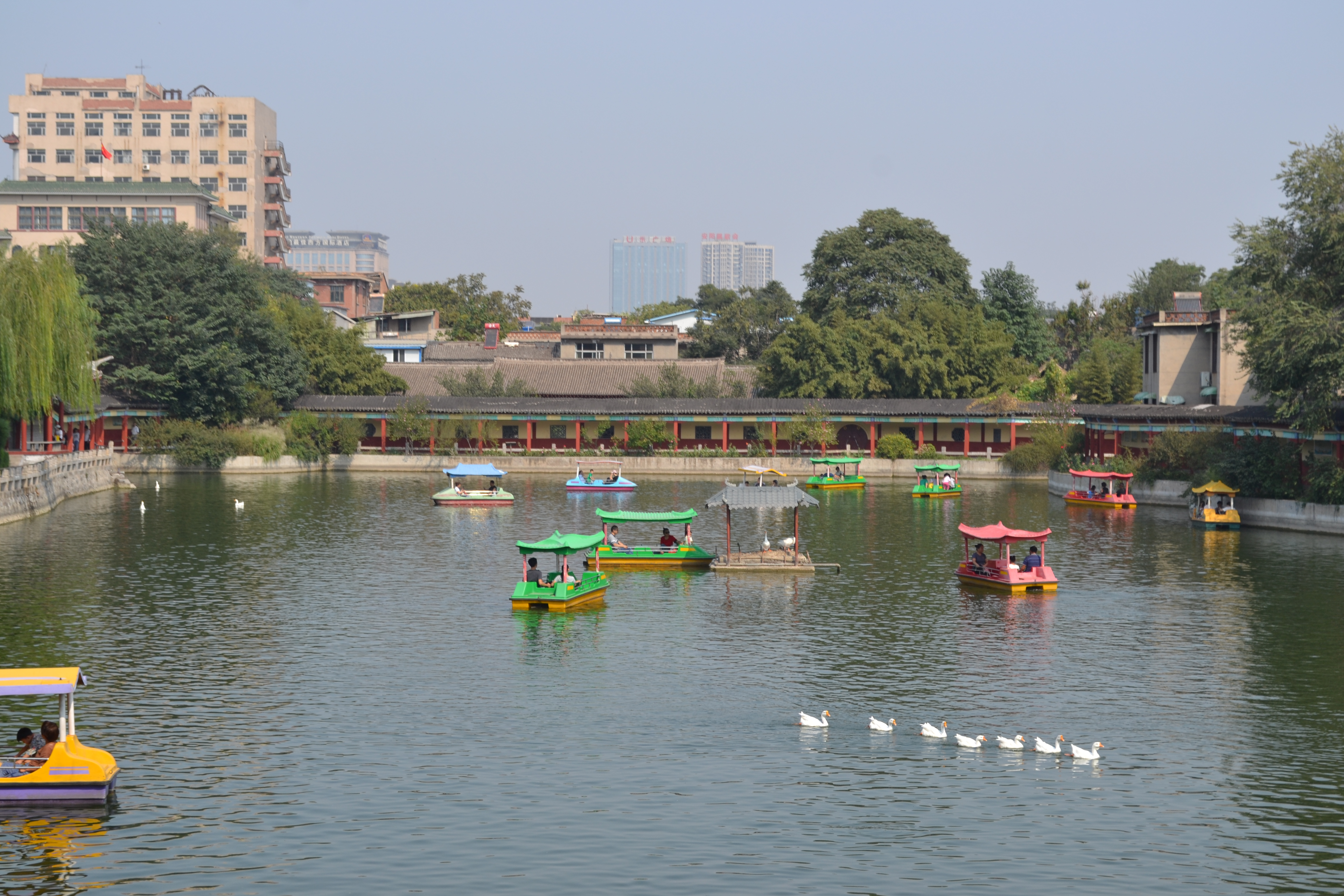 安阳三角湖公园简介图片