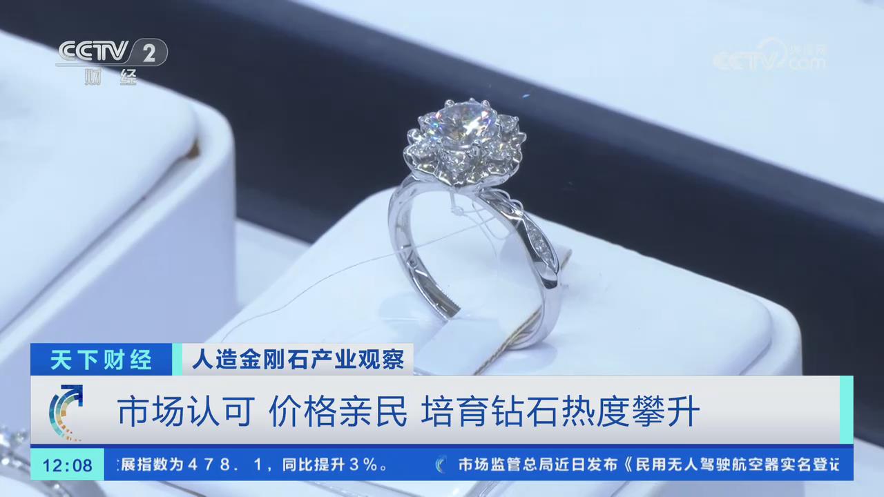 【央視關(guān)注河南南陽】市場認可 價格親民 培育鉆石熱度攀升