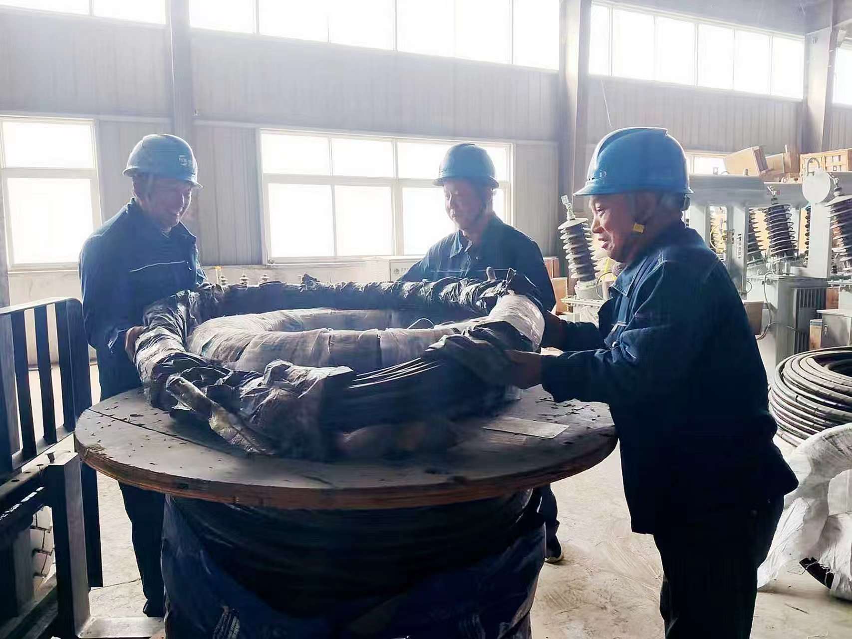 国网平舆县供电公司：“粮草”精准配送 电网建设提速