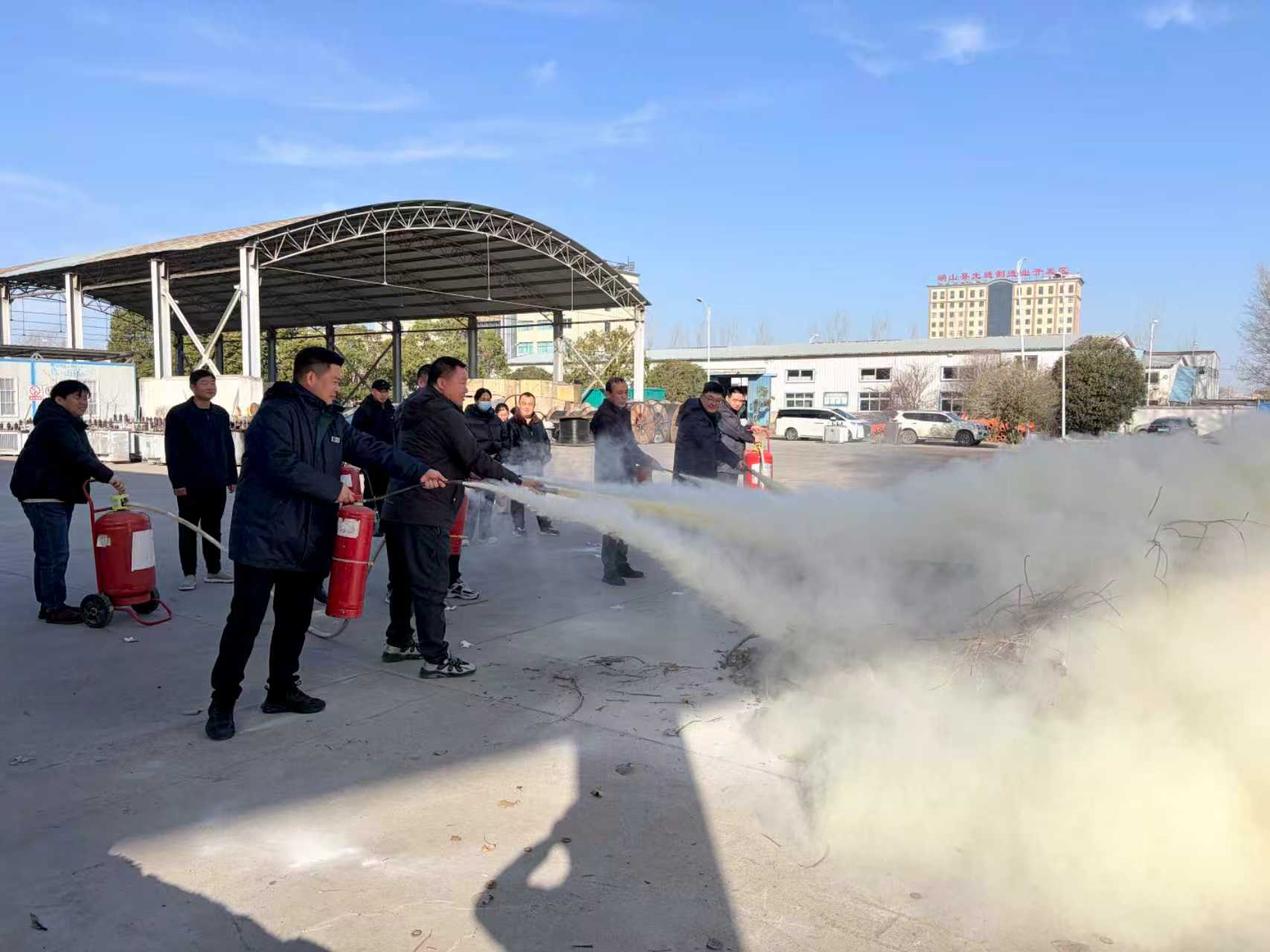国网确山县供电公司：消防应急演练 筑牢安全防线