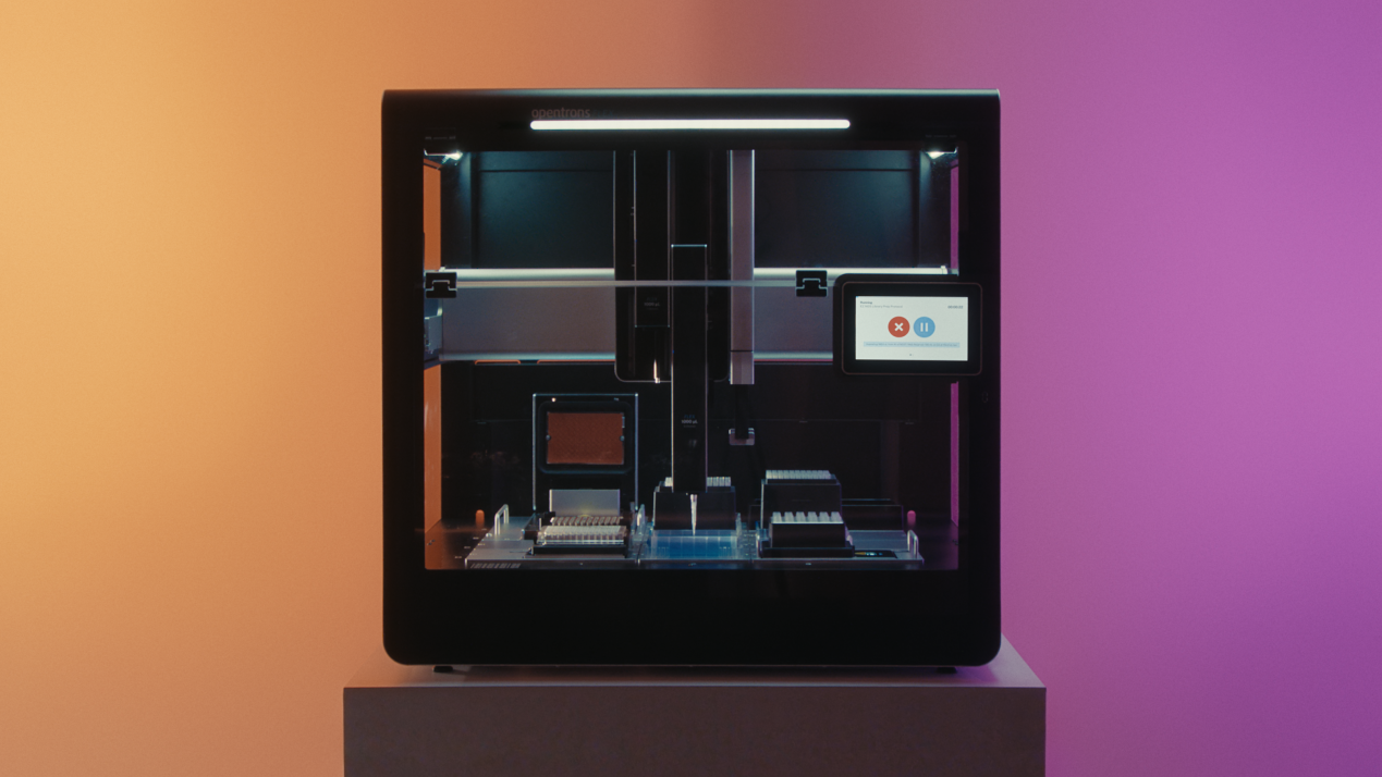 Opentrons 模块化平台与AI技术助力智能移液创新，赋能AAW™自动化工作站