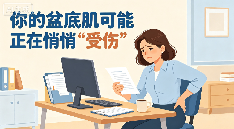 久坐办公，你的盆底肌可能正在悄悄“受伤”