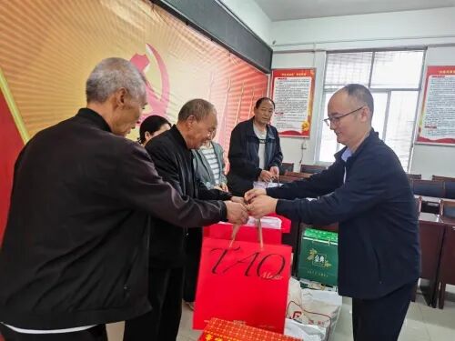 省财政厅到新蔡县开展“我们的节日 中秋”帮扶慰问活动