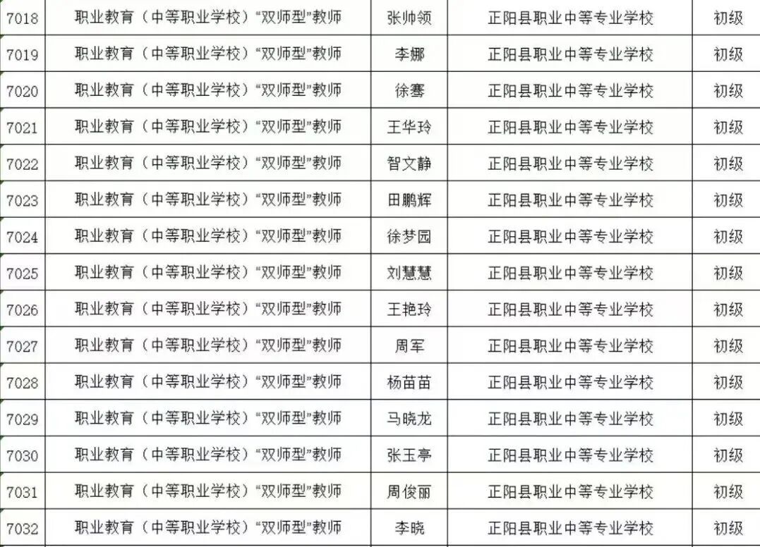 恭喜！正阳这15名教师被认定为省级“双师型”教师