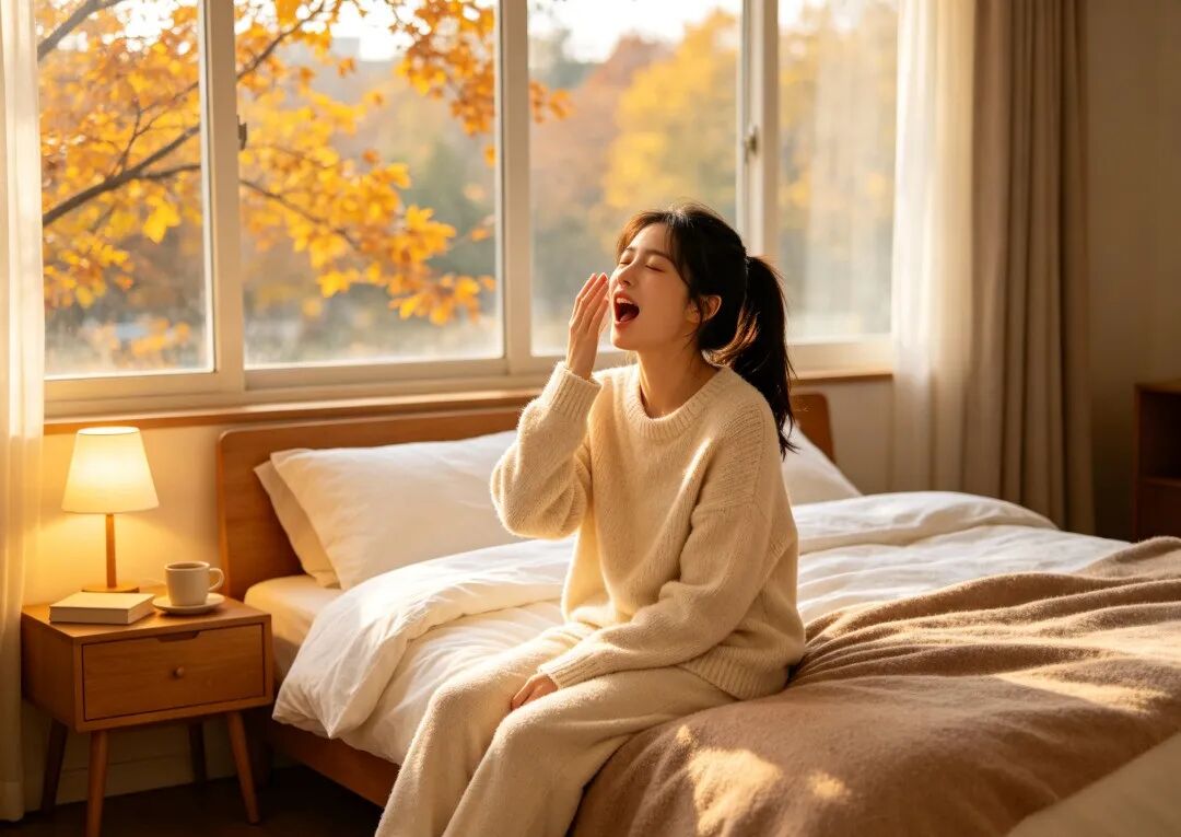 为什么秋天一到，即使夜里睡眠充足，白天依旧犯困？