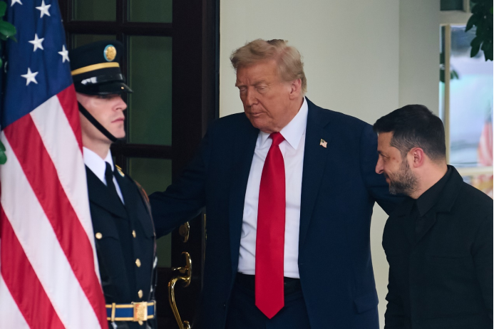 美乌元首会晤细节：白宫直接摆出一张地图