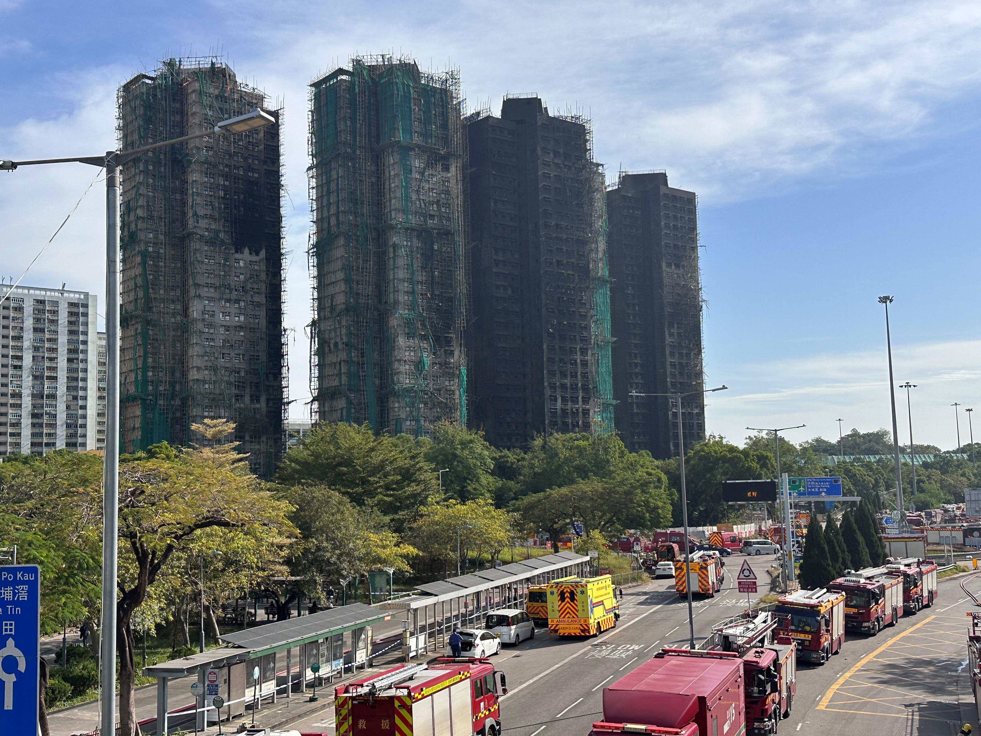 香港特区政府：将全力支援受灾居民 全速进行调查工作